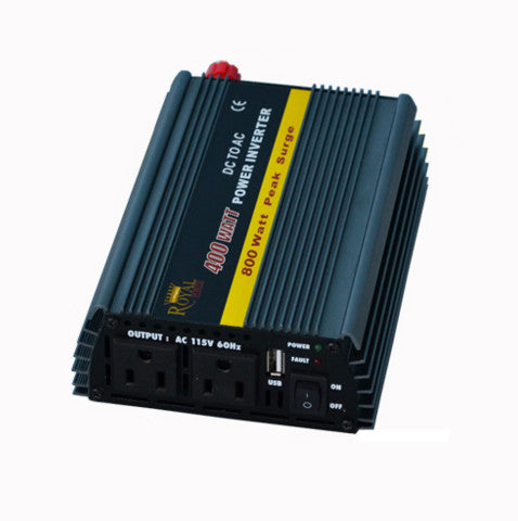 400 Watt Power Inverter 12 Volt DC To 110 Volt AC