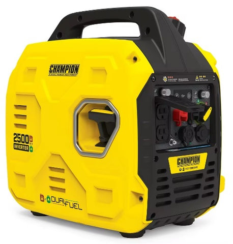 2500-Watt Ultralight Portable Dual Fuel Inverter Generator