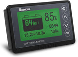 Renogy 500A Battery Monitor with Shunt, High and Low Voltage Programmable Alarm, Range 10V-120V and up to 500A