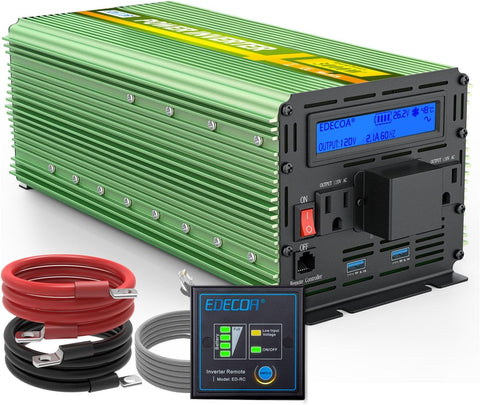 3000W 24 Volts Power Inverter DC 24V to AC 110V 120V (3000W 24V)