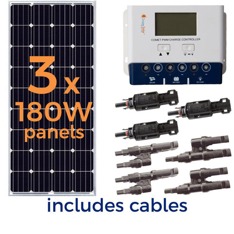 540-Watt Off-Grid Solar Panel Kit